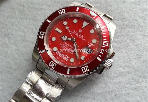 rolex submariner coca cola replica|rolex submariner waterproof.